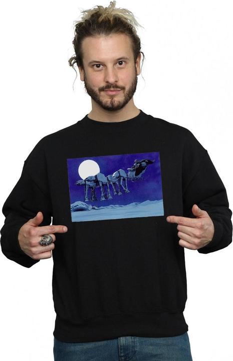 Image du produit Star Wars - Sweat CHRISTMAS AT-AT SLEIGH - Homme (XL)