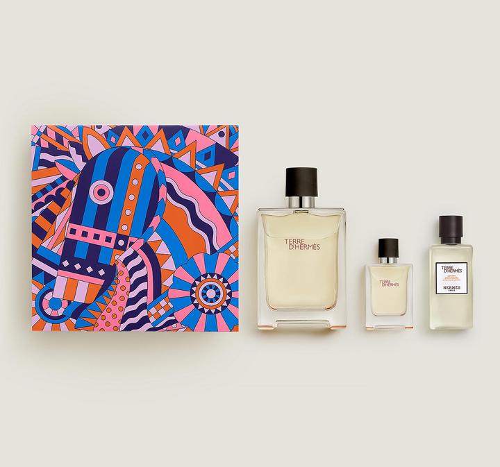 Produktbild Hermès Coffret Eau de Toilette 100 / Mini / After Shave Balm 40 (Eau de Toilette, 152.50 ml)