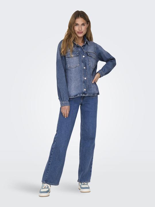 Image du produit Only ONLJUICY Hohe Taille Weiter Beinschnitt Jeans Jeans mit weitem Bein (W31/L32)