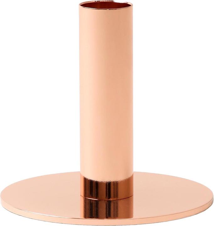 Actual product image Esmée Candle holder for pillar candles in rosé, H 9.5 cm x Ø 10 cm