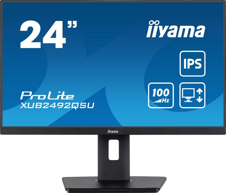 Actual product image iiyama XUB2492QSU-B1 (2560 x 1440 pixels, 23.80")