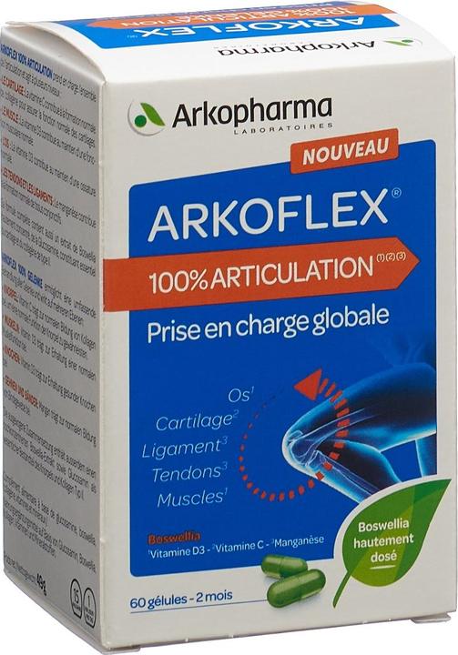 Produktbild Arkopharma Arkoflex 100%Gelenke Kapseln (60 Stück, Kapseln, 87 g)