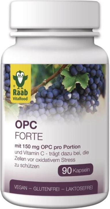 Image du produit Raab OPC Forte avec vitamine C (90 pièce(s), Capsules, 40.50 g)
