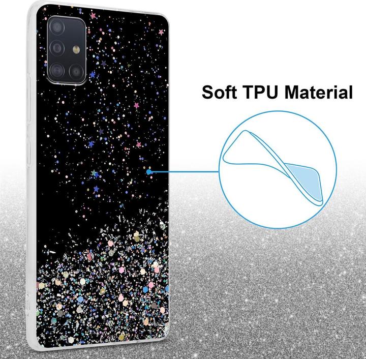 Produktbild Cadorabo TPU Cover funkelnder Glitter (Samsung Galaxy M40s)