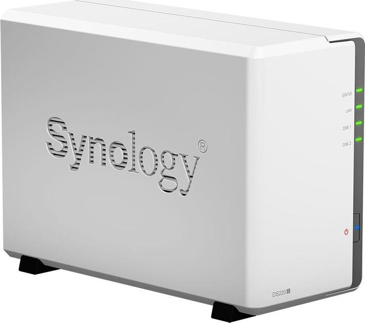 Actual product image Synology DS220j (2 x 4 TB, Seagate Ironwolf)