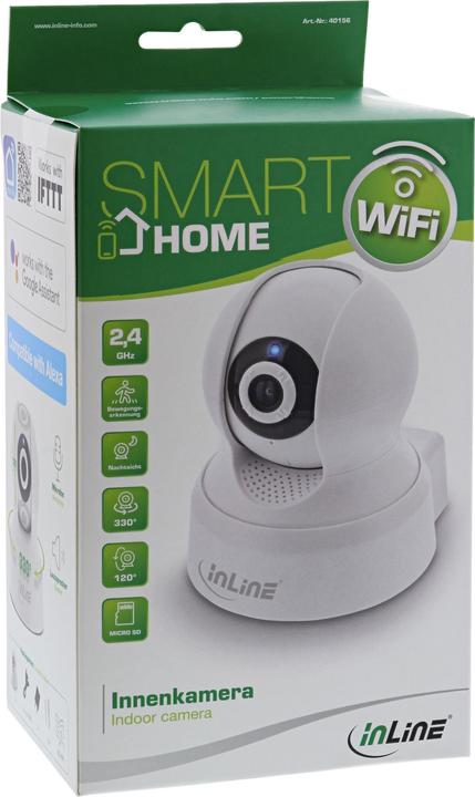 Produktbild InLine SmartHome Kamera innen (1280 x 720 Pixels)
