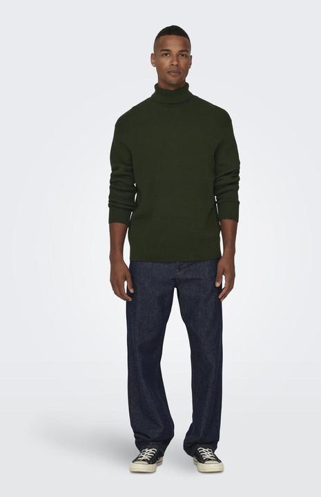 Actual product image Only & Sons High Neck Knit Sweater (S)