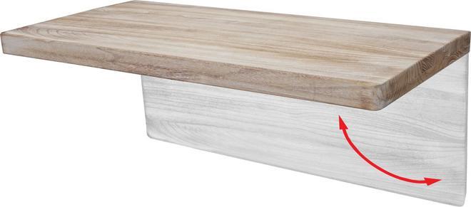 Immagine prodotto Mendler Tavolo pieghevole a parete (100 x 50 cm)