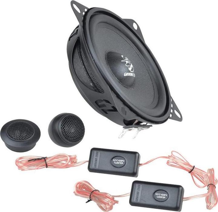 Ground Zero GZIC 400FX - Altoparlanti per auto - Set di altoparlanti Compo 10cm - Altoparlanti bassi - (10 cm)