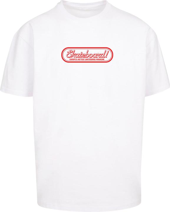 Merchcode The Skateboard Magazin Logo Oversize Tee - 169735