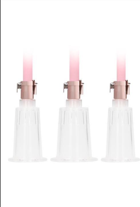 Image du produit Doc Johnson Ensemble de pompes pour clitoris et mamelons