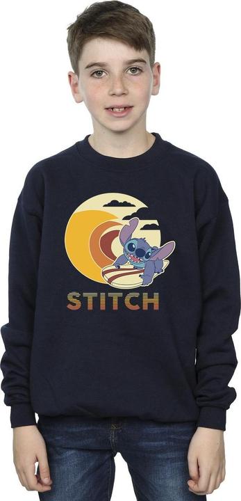 Actual product image Disney Boys Lilo & Stitch Summer Waves Sweatshirt (116)