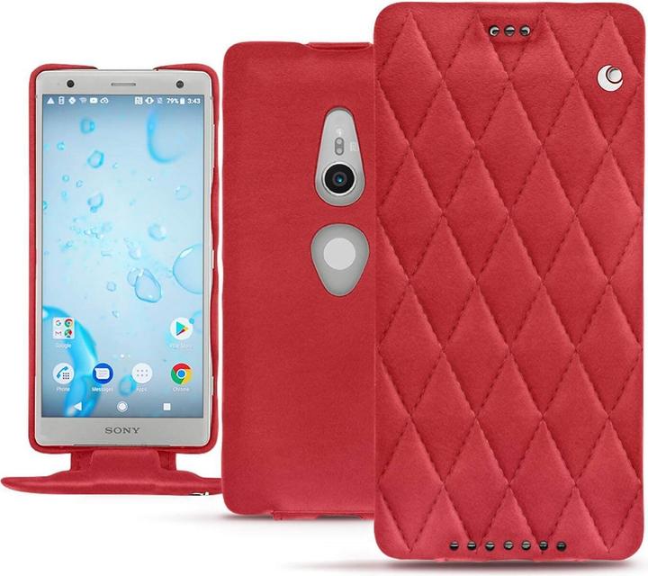 Actual product image Noreve Leather cover vertical (Sony Xperia XZ2)