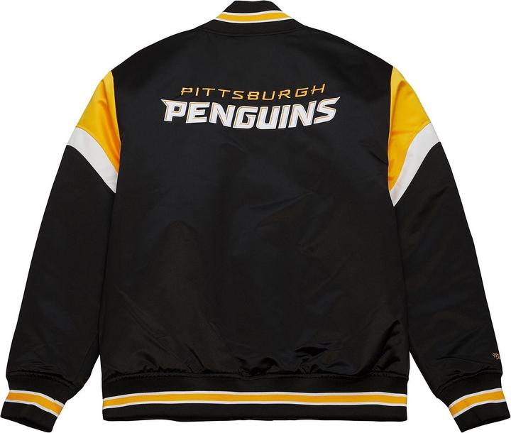 Produktbild Mitchell & Ness M&N Heavyweight Satin Jacke NHL Pittsburgh Penguins - XL (XL)