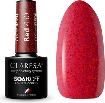 Immagine prodotto Claresa 430 Smalto UV ROSSO 5ml (Vernice UV gel)
