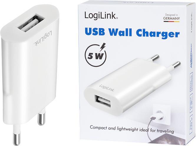 Produktbild LogiLink USB-Steckdosenadapter (5 W)