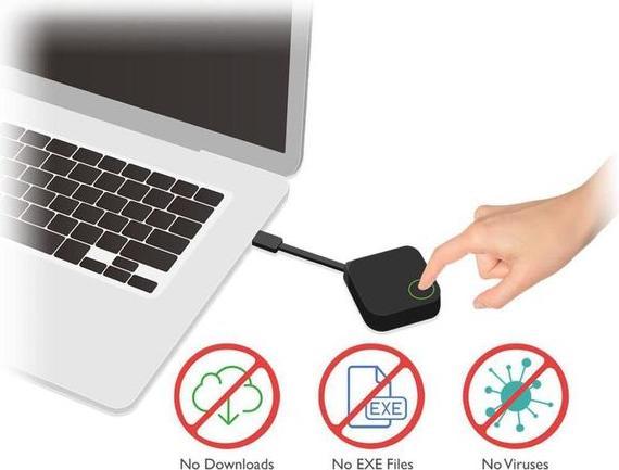 Actual product image BenQ InstaShow WDC10C (USB-C Buttons) (8 m, HDMI 1.4a, HDMI 1.4b)