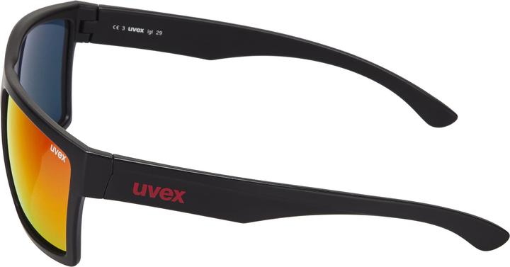 Actual product image Uvex Sports LGL 29 (Black, Red)