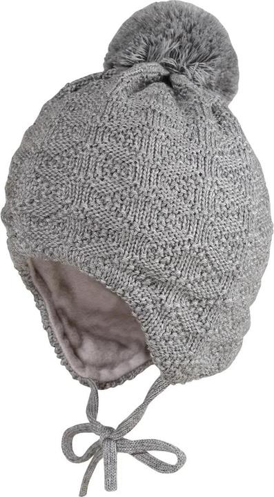 Produktbild Maximo Wintermütze Pompon graumeliert Gr. 53 (53)