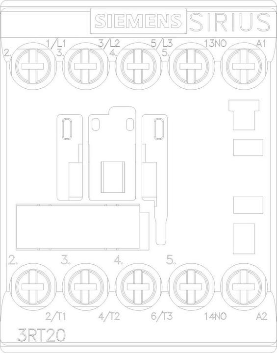 Image du produit Siemens Contacteur 7,5kW 230Vac taille 00