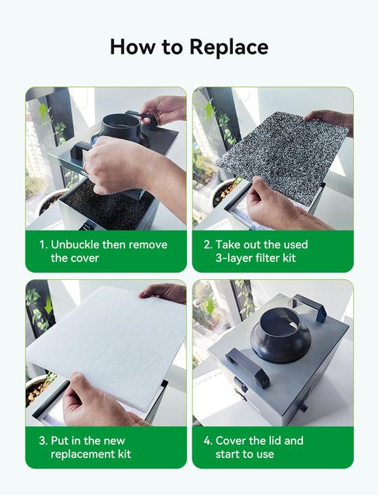 Produktbild Creality Portable Rauchabsaugung mit Filter (Reinigung)