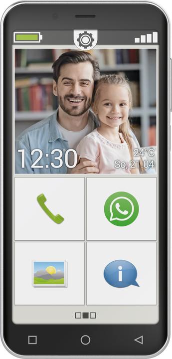 Actual product image Emporia Smart 4 (32 GB, Black, 5", Single SIM, 13 Mpx, 4G)