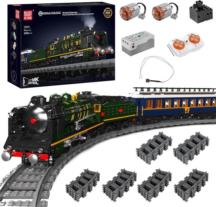 Image du produit Mould King SNCF 231 Locomotive à vapeur (Orient-Express)