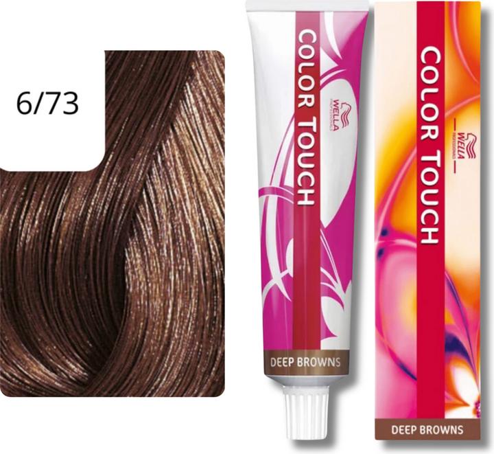 Image du produit Wella Color Touch Deep Browns (6/73 blond foncé blond foncé brun-or)
