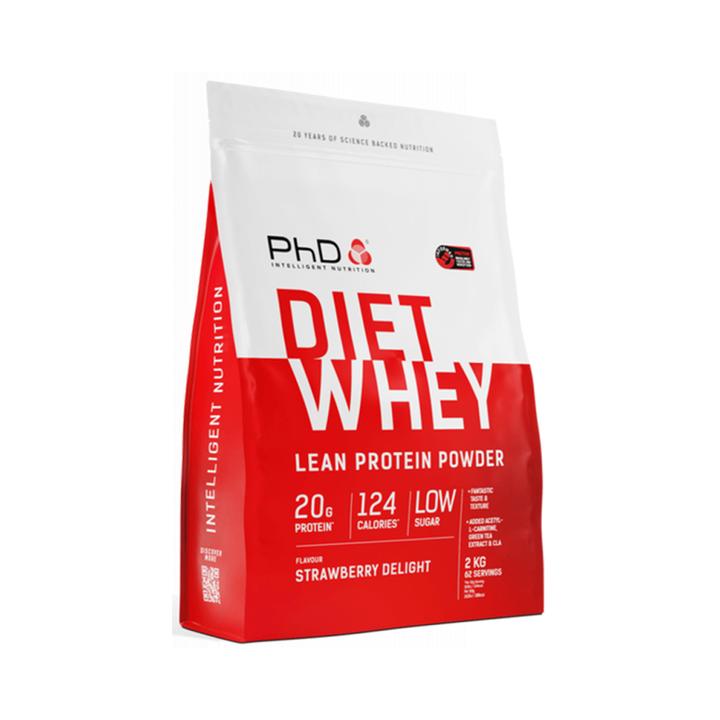 Produktbild PhD Nutrition Diet Whey (Erdbeere, 1 Stk., 2000 g)