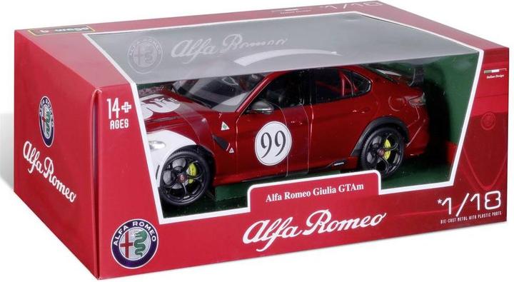 Immagine prodotto Bburago Alfa Romeo GTAm Racing