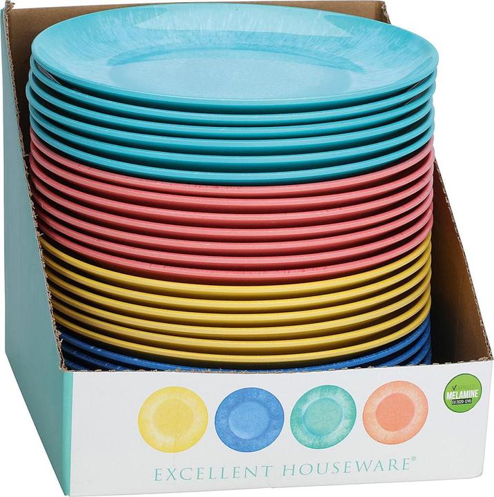 Produktbild Teller Melamin sortiert 20cm