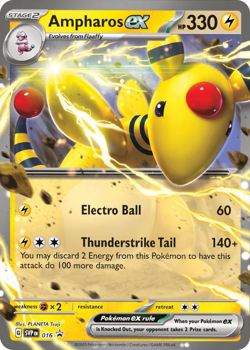 Productafbeelding Pokémon Pokemon TCG Battle Decks Ampharos (Engels, Dek)