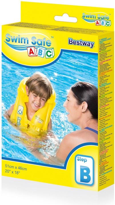 Produktbild Bestway Schwimmweste 3-6 Jahre Swim Safe Step (One Size, 14 - 23 kg)