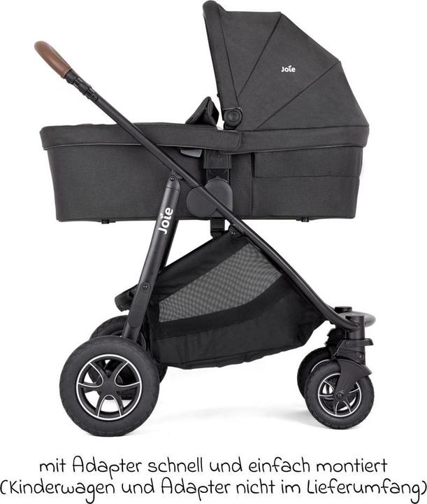 Image du produit Joie Nacelle Ramble XL de la naissance à 9 mois pour Versatrax, Rehausseurs de poussette