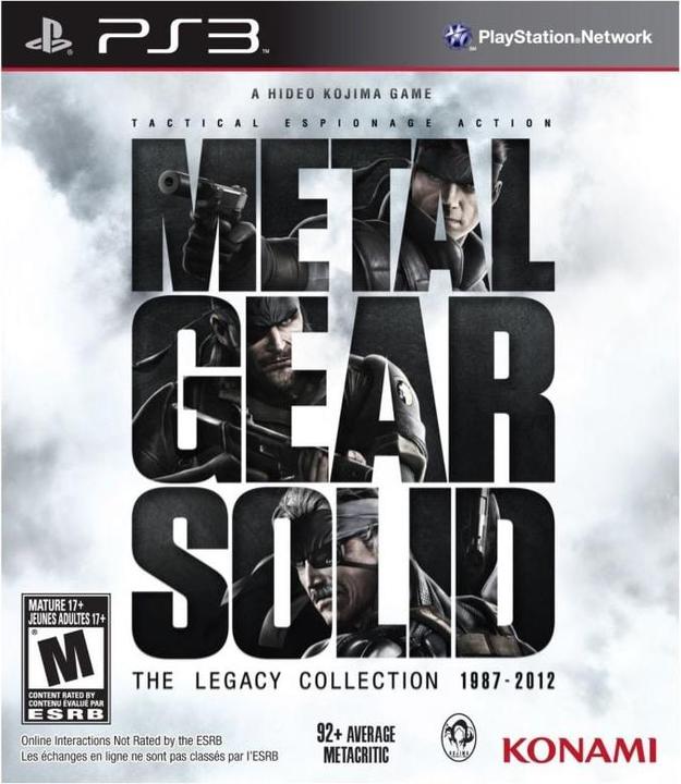 Produktbild Konami Metal Gear Solid: The Legacy Collection (Import) (PS3)