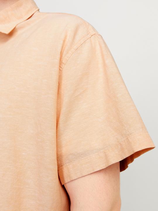 Produktbild Jack & Jones Jjelinen Blend Shirt Ss Sn Pls (5XL)