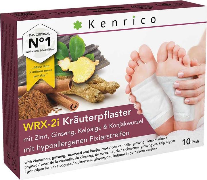 Kenrico Kräuterpflaster Zimt Ginseng Kelpalge Konjakwurzel (10 x)