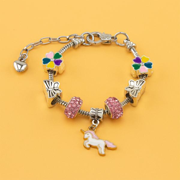 Image du produit Ulysse Couleurs d'Enfance Très beau bracelet avec motif de licorne (Métal)