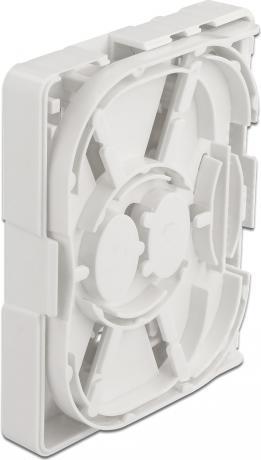 Image du produit Delock Boîtier de raccordement fibre optique pour montage mural pour 2 x SC Simplex ou LC Duplex blanc (0.13 m)
