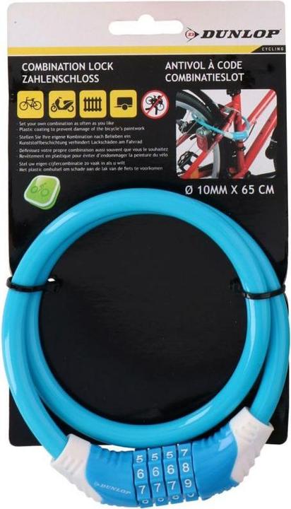 Actual product image Dunlop Fahrradschloss