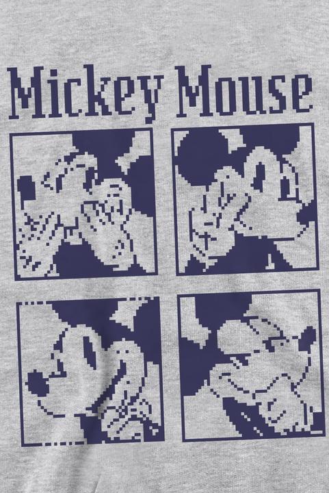 Actual product image Disney Unisex Adult Mickey Mouse Pixelated Sweatshirt (XL)