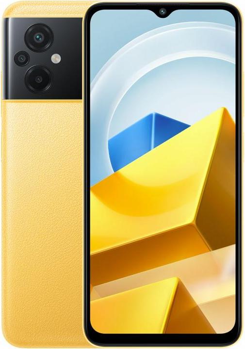 Produktbild Xiaomi Poco M5 (64 GB, Yellow, 6.58", Dual SIM, 50 Mpx, 4G)