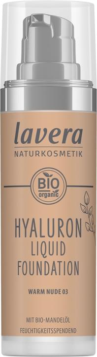 Lavera BIO-Make-up Liquid Hyaluron N°03 Warm Nude - 30ml -