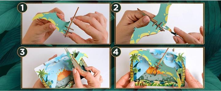 Image du produit Escape Welt Ptérodactyle - modèle 3D en bois (14 pièces)