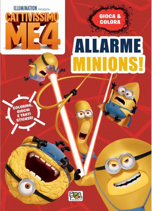 Actual product image Cattivissimo Me 4. Gioca & Colora. Allarme Minions! (Italian, Capiatto Lisa)