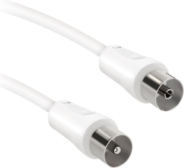 Immagine prodotto Ekon Cavo antenna maschio/femmina + adattatore 75dB (Cavi antenna)