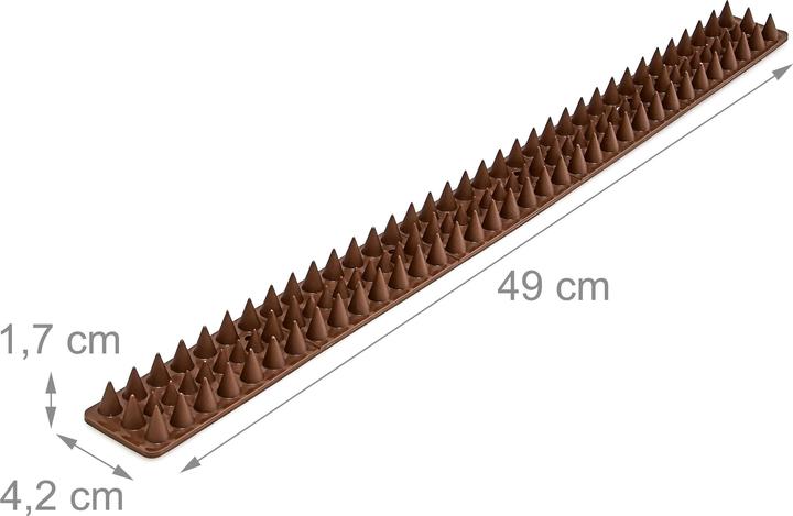 Immagine prodotto Relaxdays Punte respingenti per uccelli