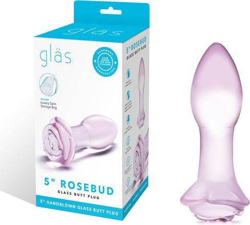 Image du produit Gläs Rosebud Glass Butt Plug