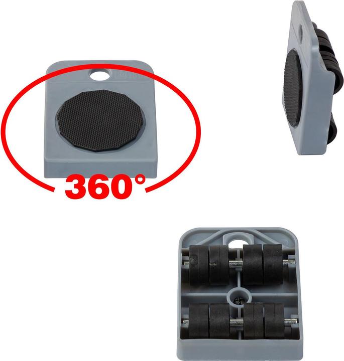 Actual product image Dema Furniture castor set (600 kg)