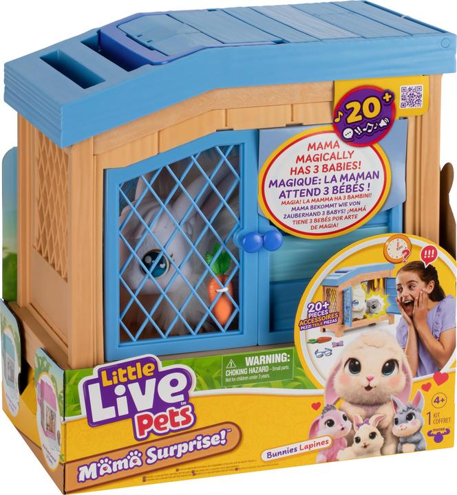 Little Live Pets Mama Surprise S3 Set de jeu lapin (33.10 cm)